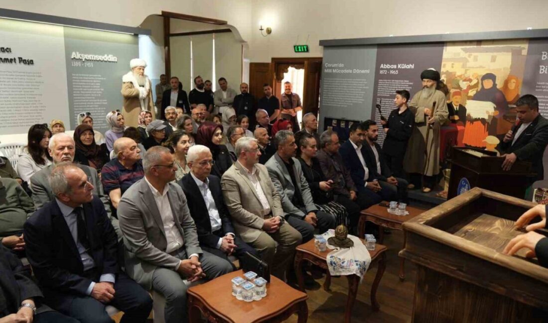 Çorum Şehir Müzesi’nde 1. yıla özel vefa programı