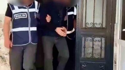 Çorum'da 22 suç kaydı bulunan E.K. ve yakalama kararı olan