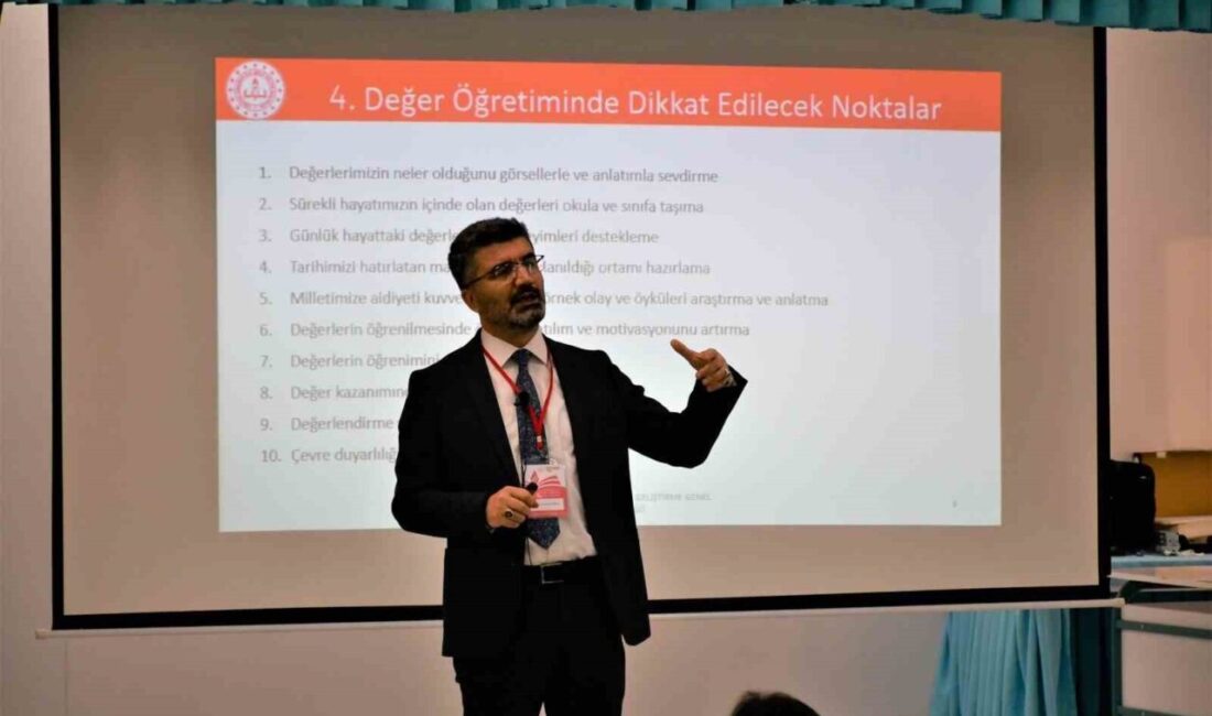 Çorum'da "Erdem, Değer, Eylem"