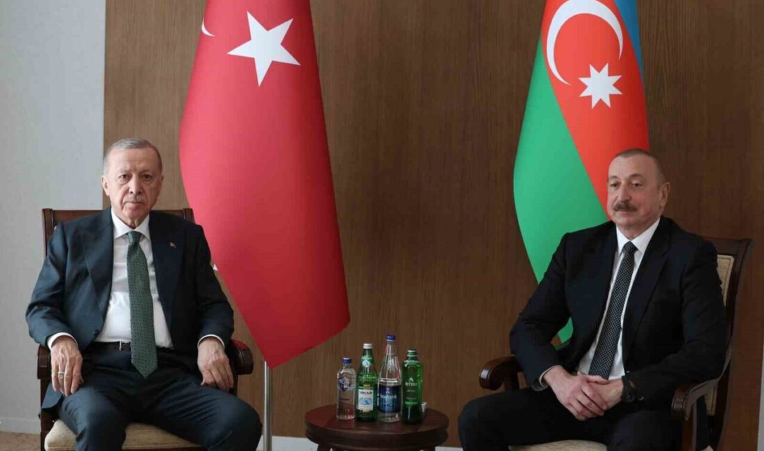 Cumhurbaşkanı Erdoğan, Azerbaycan ziyareti sırasında Laçın Uluslararası Havalimanı'nın açılışında bulundu