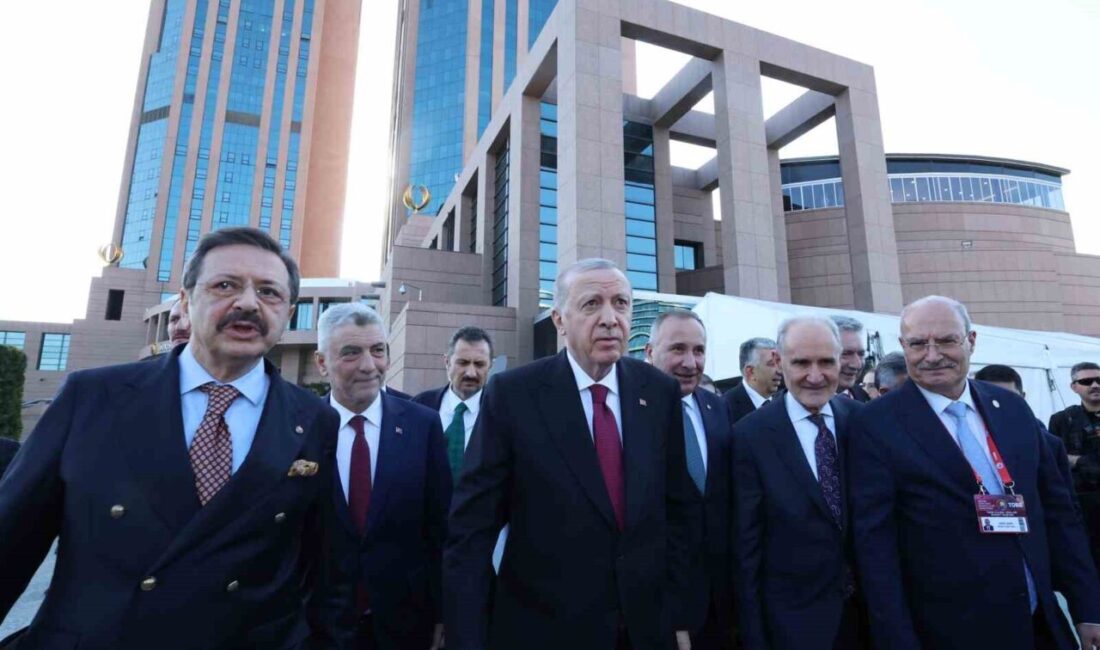 Cumhurbaşkanı Recep Tayyip Erdoğan, TOBB 2025 Yılı Hizmet Şeref Belgesi