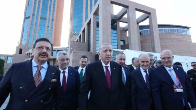 Cumhurbaşkanı Recep Tayyip Erdoğan, TOBB 2025 Yılı Hizmet Şeref Belgesi