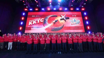 Cumhurbaşkanı Recep Tayyip Erdoğan, KKTC'de düzenlenen TEKNOFEST 2025 ödül töreninde
