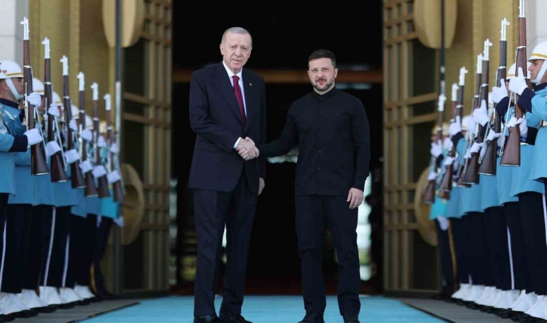 Recep Tayyip Erdoğan, Ukrayna Devlet Başkanı Volodimir Zelenskiy'le Türkiye'de görüştü.