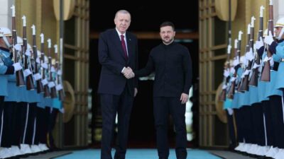 Recep Tayyip Erdoğan, Ukrayna Devlet Başkanı Volodimir Zelenskiy'le Türkiye'de görüştü.