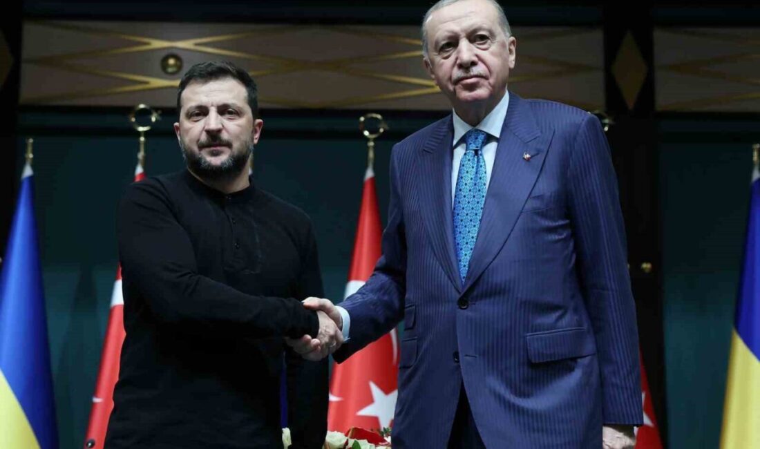 Cumhurbaşkanı Erdoğan, Ukrayna Devlet Başkanı Zelenskiy ile görüşerek, Rusya ve