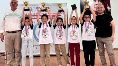 Denizli Merkezefendi Fatih İlkokulu öğrencileri, Zeka Oyunları Türkiye Finalinde başarıya