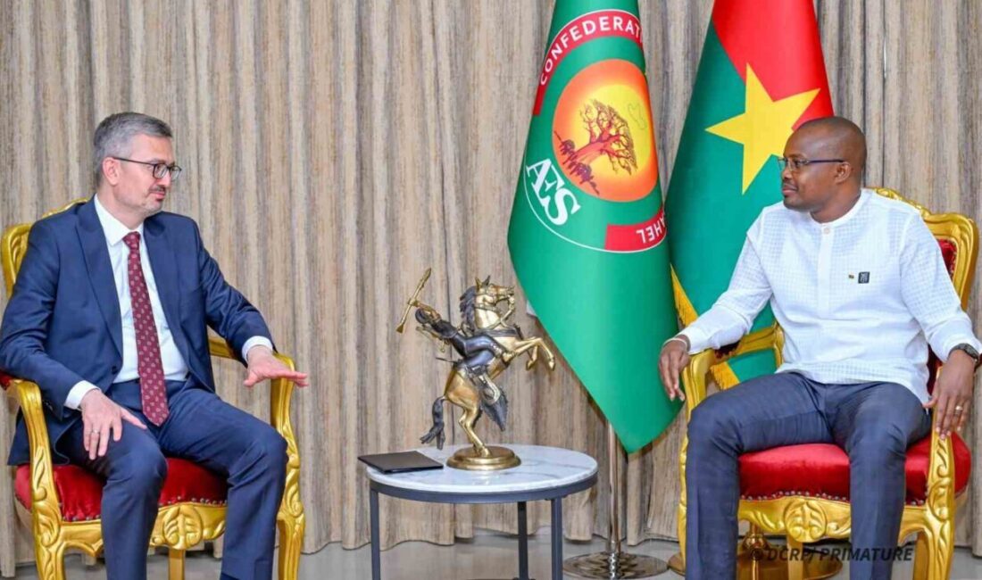 Dışişleri Bakan Yardımcısı Burhanettin Duran, Burkina Faso Dışişleri Bakanı Karamoko