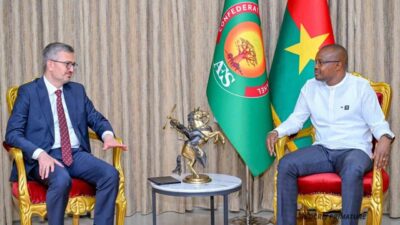 Dışişleri Bakan Yardımcısı Burhanettin Duran, Burkina Faso Dışişleri Bakanı Karamoko