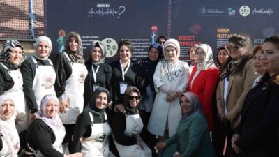 Cumhurbaşkanı Erdoğan'ın eşi Emine Erdoğan, Türk Mutfağı Haftası'nda Kapadokya'da Türk
