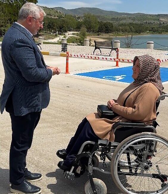 Çorum Belediyesi, bir engelli