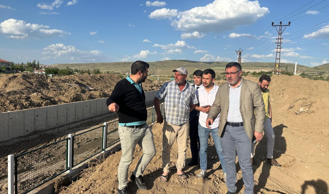 Karacaşar Mahallesi’nde Taşkın Kanalı
