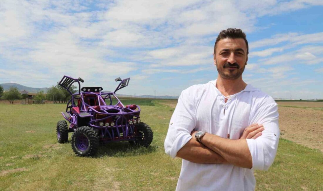 Eskişehirli Fatih Erdoğan, Mad Max filminden ilham alarak kendi arazi