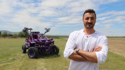 Eskişehirli Fatih Erdoğan, Mad Max filminden ilham alarak kendi arazi