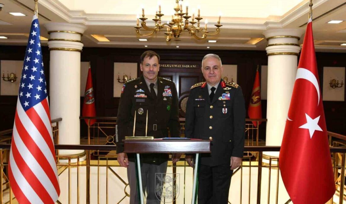 Genelkurmay Başkanı Gürak, ABD Avrupa ve Afrika Kara Ordusu Komutanı Donahue ile görüştü Orgeneral Metin Gürak, NATO