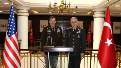 Orgeneral Metin Gürak, NATO toplantısına katılmak üzere Ankara'da bulunan ABD,