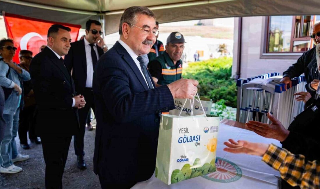Ankara Gölbaşı Belediyesi, vatandaşlara ücretsiz olarak toplam 50 bin ata