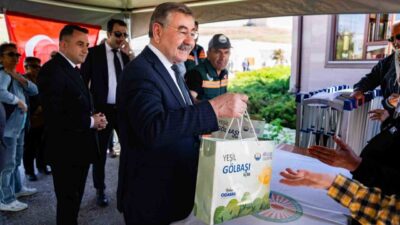 Ankara Gölbaşı Belediyesi, vatandaşlara ücretsiz olarak toplam 50 bin ata