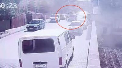 Çorum'un Alaca ilçesinde N.G. isimli çocuk, yolun karşısına geçerken İsmail
