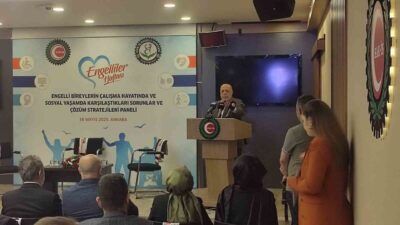 HAK-İŞ Genel Başkanı Mahmut Arslan, Türkiye'deki engelli çalışan sayısının yetersiz