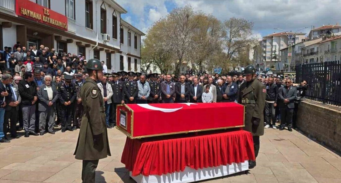 Ankara'nın Haymana ilçesinde toprağa verilen piyade er Halil İbrahim Yılmaz,