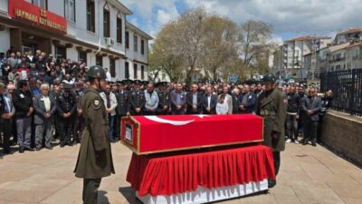 Ankara'nın Haymana ilçesinde toprağa verilen piyade er Halil İbrahim Yılmaz,