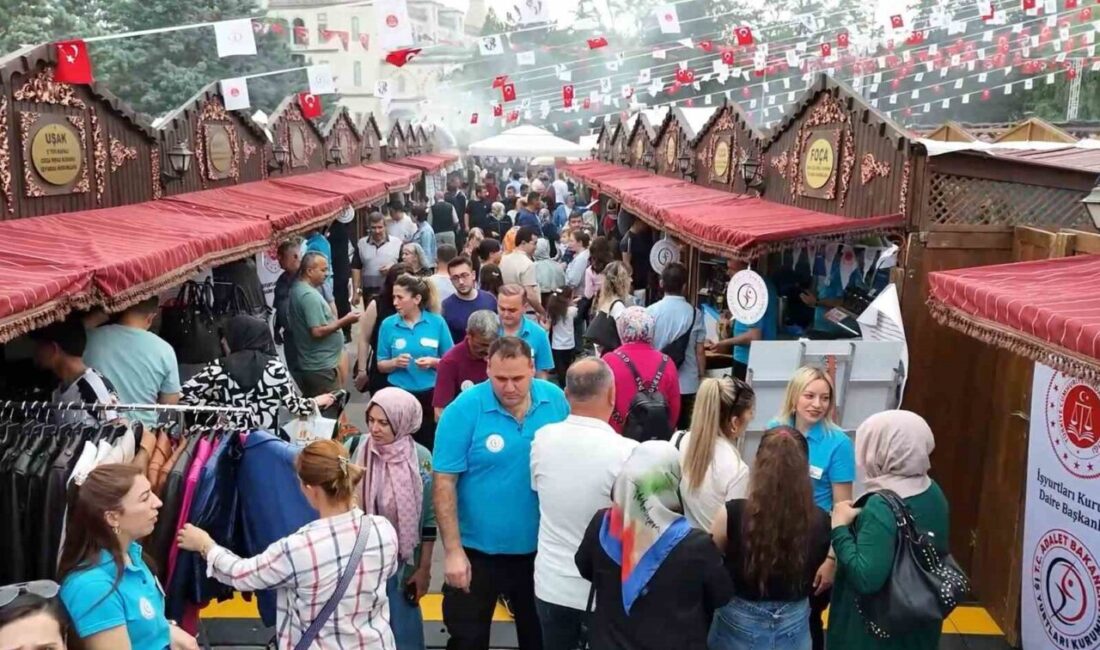 Adalet Bakanlığı'nın Kırıkkale'de düzenlediği ilk İşyurtları Ürün ve El Sanatları