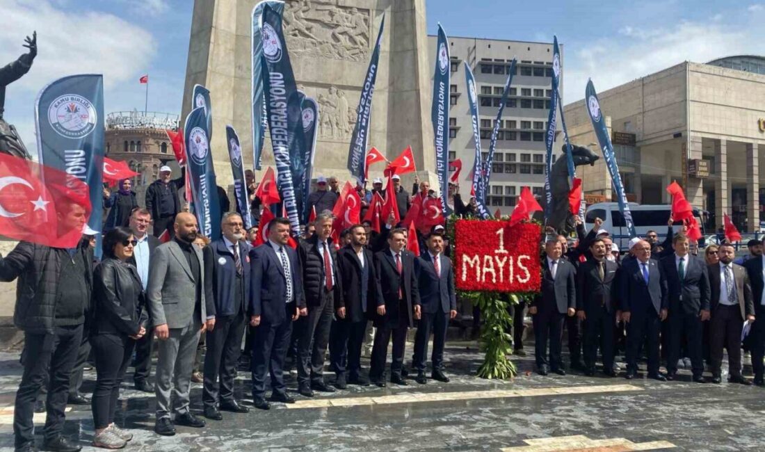 Kamu Birliği Konfederasyonu Genel Başkanı Osman Kaya, 1 Mayıs Emek