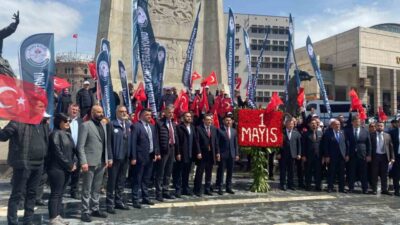 Kamu Birliği Konfederasyonu Genel Başkanı Osman Kaya, 1 Mayıs Emek