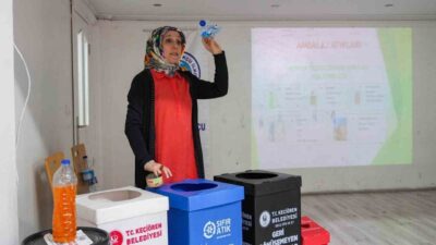 Keçiören Belediyesi, Şehit Ahmet Kabukçu İlkokulu öğrencilerine çevre ve geri