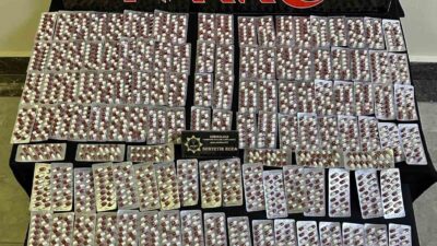 Kırıkkale'de polis operasyonunda 2 bin 240 adet sentetik ilaç ele