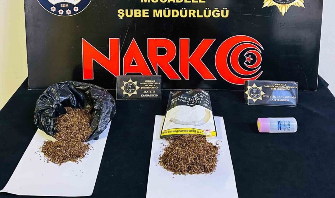 Kırıkkale'de uyuşturucu operasyonunda A.S. ve O.K. tutuklandı. Polis, şahısların evlerinde