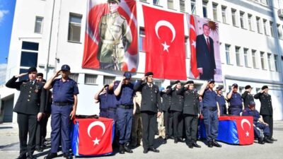 Engelliler Haftası'nda düzenlenen Temsili Askerlik Töreni'nde engelli vatandaşlar 1 gün