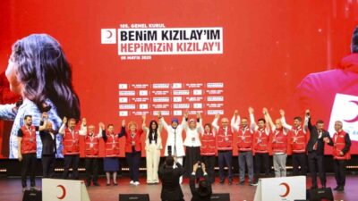 Türk Kızılay'ın 105. Genel Kurulu'nda Fatma Meriç Yılmaz, Cumhurbaşkanı Erdoğan'ın