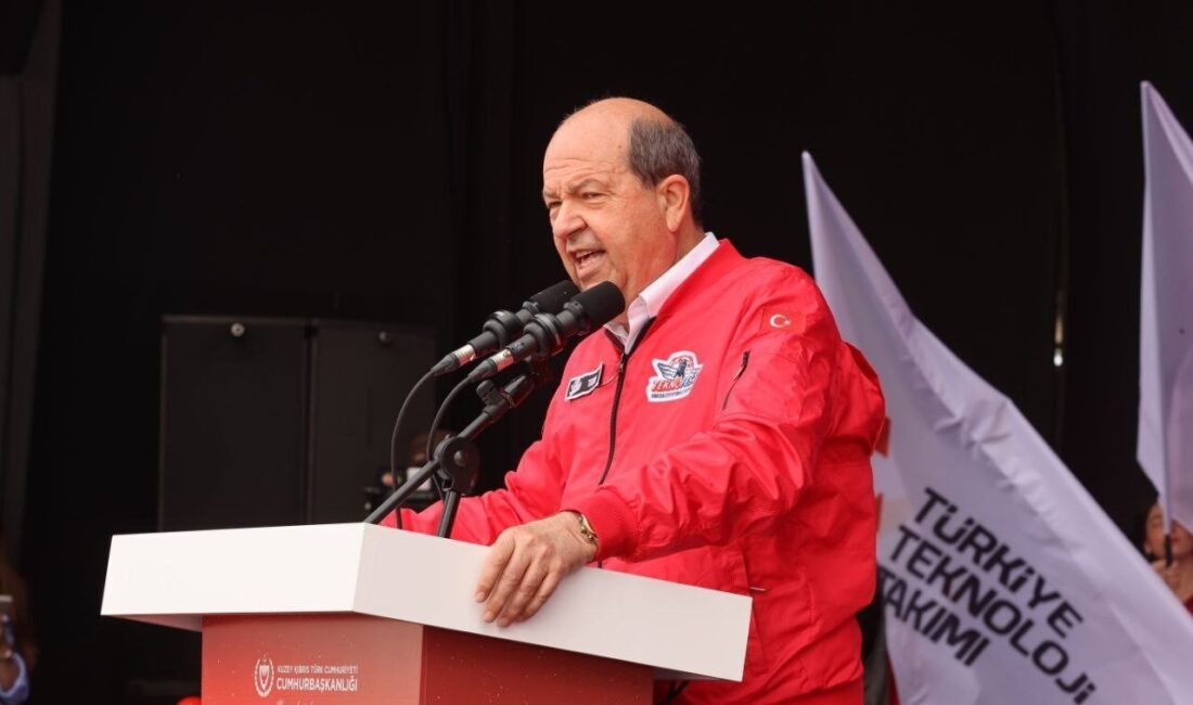 KKTC Cumhurbaşkanı Ersin Tatar, TEKNOFEST KKTC açılışında Türkiye'nin gücü ve