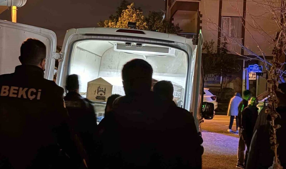 Çubuk ilçesindeki bir apartmanda meydana gelen olayda, M.A. adlı şahıs