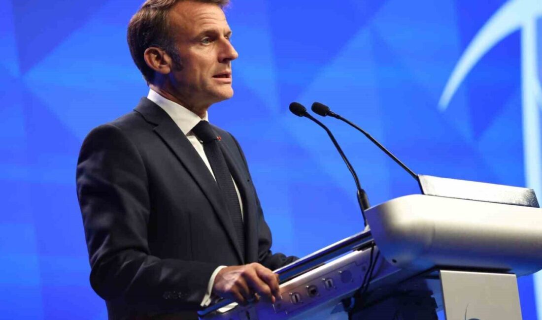 Fransa Cumhurbaşkanı Emmanuel Macron, Singapur'da yaptığı konuşmada Gazze krizine değinerek,