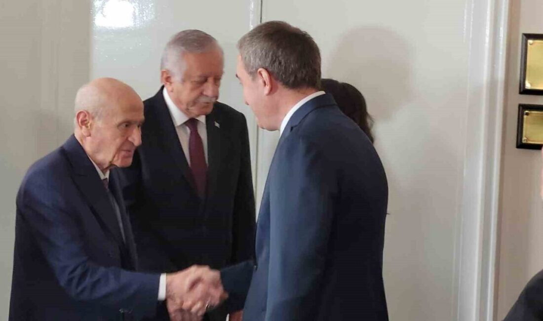 MHP Genel Başkanı Devlet Bahçeli, DEM Parti heyetiyle TBMM'de terör