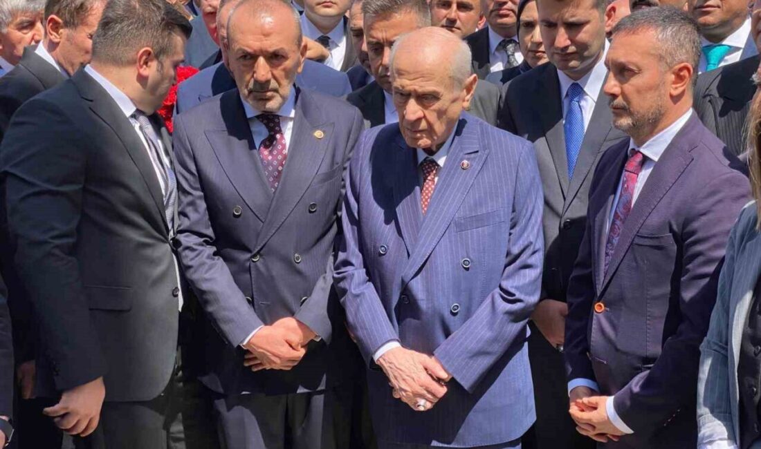 MHP Genel Başkanı Devlet Bahçeli, Ankara'nın Kızılcahamam ilçesinde Ülkücü Şehitler