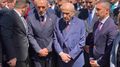 MHP Genel Başkanı Devlet Bahçeli, Ankara'nın Kızılcahamam ilçesinde Ülkücü Şehitler