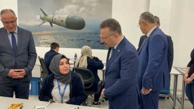 Eskişehir Valisi Hüseyin Aksoy, Millî Savunma Bakanlığı onaylı tedarikçi firmadaki