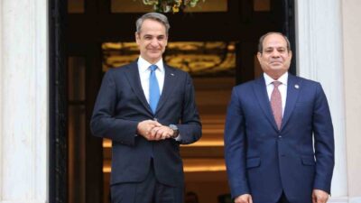 Mısır Cumhurbaşkanı Sisi, Yunanistan ziyaretinde Başbakan Miçotakis'le Gazze, Suriye, Libya
