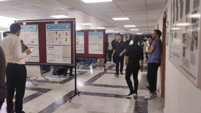 Pamukkale Üniversitesi'ndeki mühendislik fakültesinde düzenlenen "Lisans Tezi Proje Sergisi 2025"