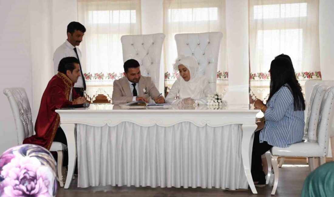 Yozgat'ta 25 Mayıs 2025 tarihini tercih eden 11 çift, yoğun