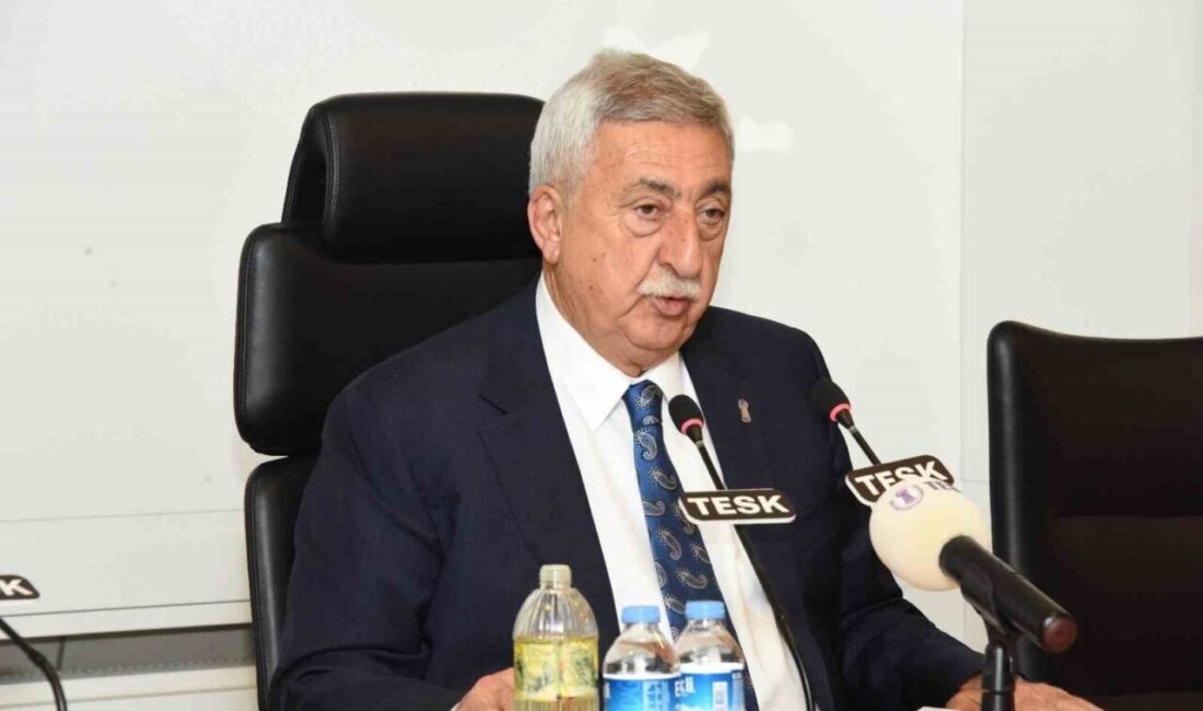 TESK Genel Başkanı Bendevi Palandöken, PKK'nın silah bırakma kararını olumlu