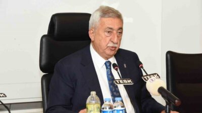 TESK Genel Başkanı Bendevi Palandöken, PKK'nın silah bırakma kararını olumlu