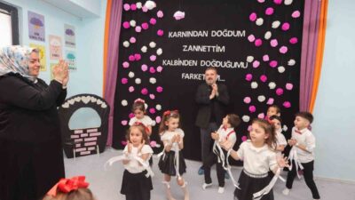 Sincan Belediyesi'nde Anneler Günü etkinliği düzenlendi. Başkan Murat Ercan, çocukların