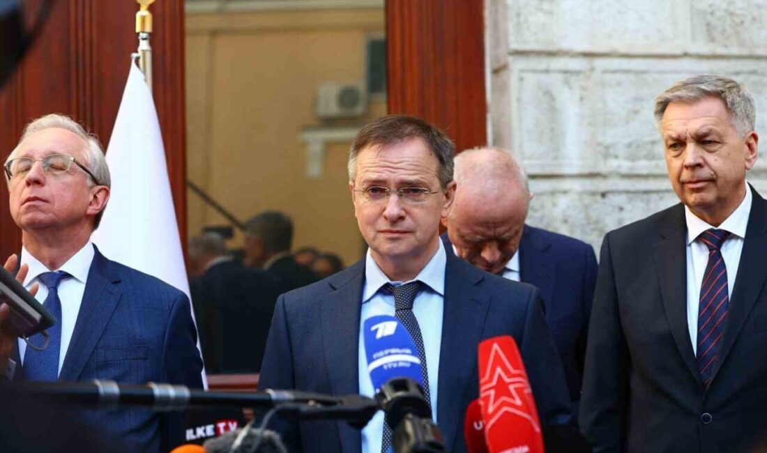 Rusya Devlet Başkan Yardımcısı Vladimir Medinskiy, Ukrayna'ya ikinci tur görüşme