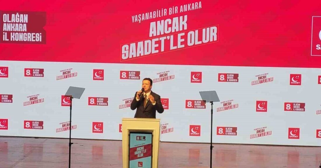 Saadet Partisi Genel Başkanı Mahmut Arıkan, "terörsüz Türkiye" için çözüm