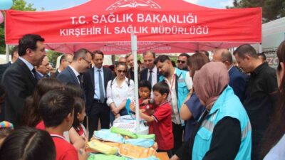 Sağlık Bakanlığı ve Milli Eğitim Bakanlığı iş birliğiyle Kırşehir'de başlatılan